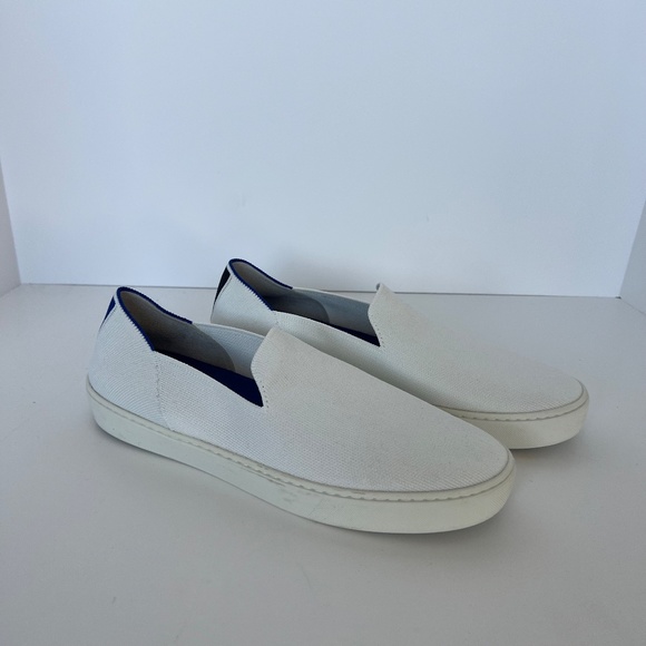 Rothy's The Original Slip On Sneaker size 11 in Bright White - Picture 7 of 13